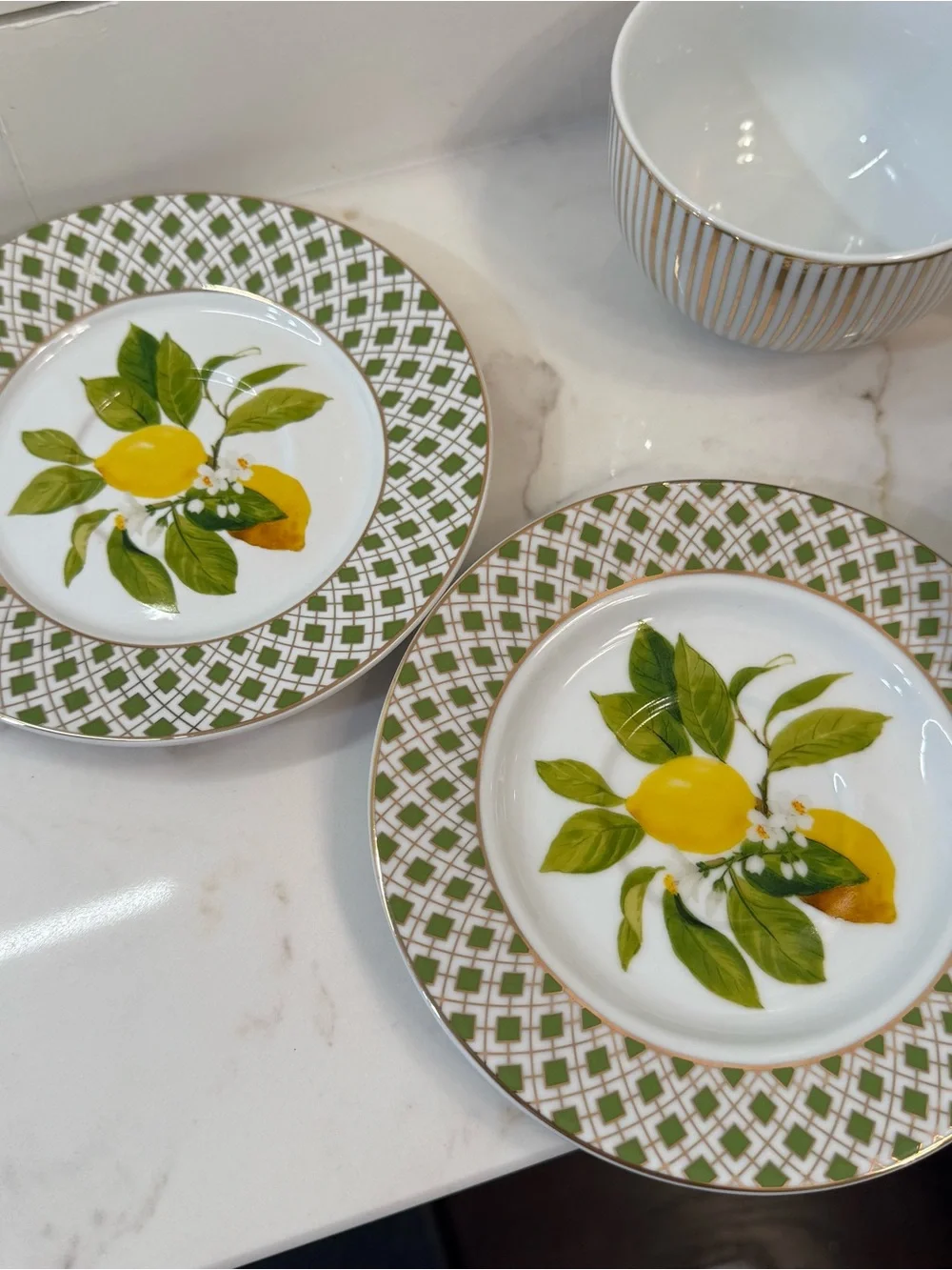 Williams Sonoma Limone Dinnerware
